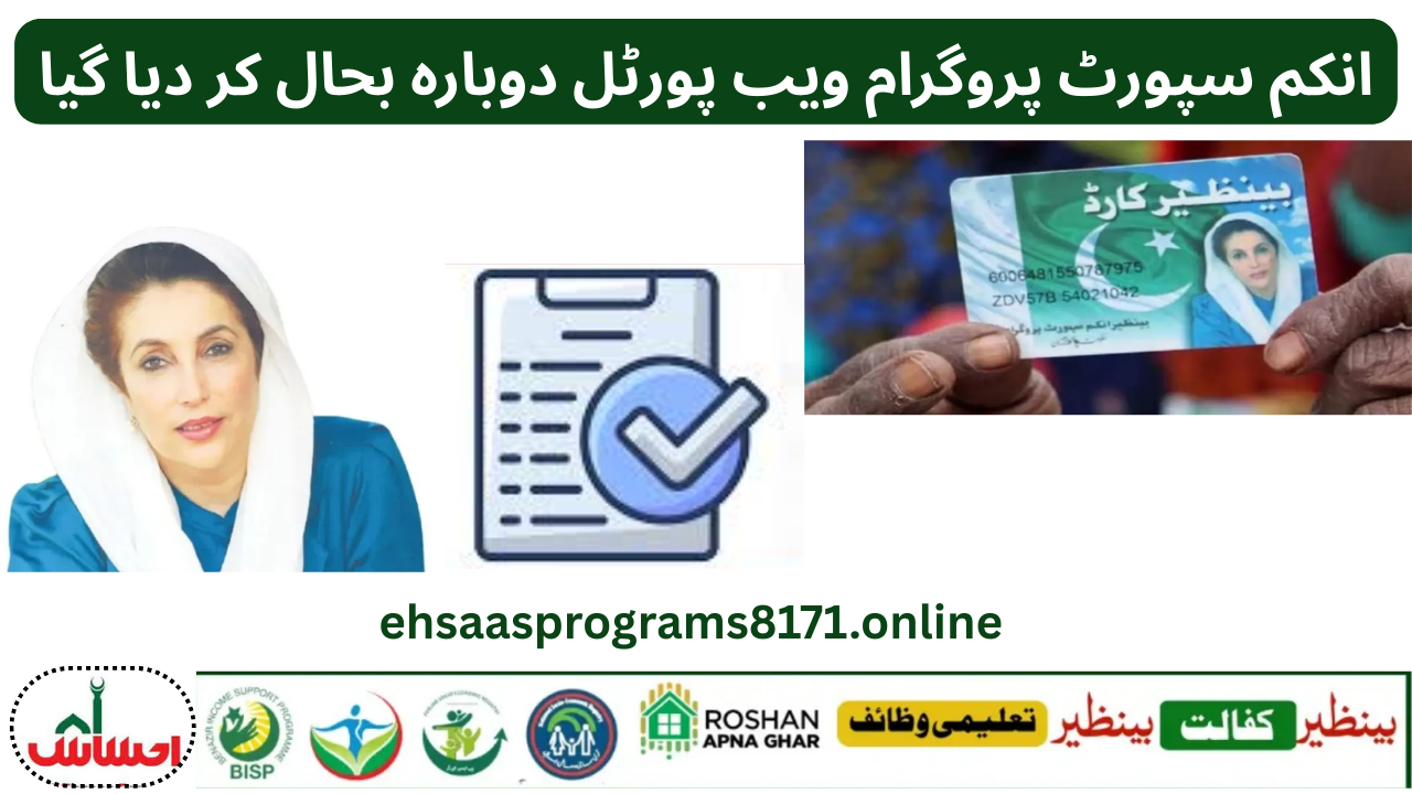 8171 WEB PORTAL CNIC CONFIRMATION