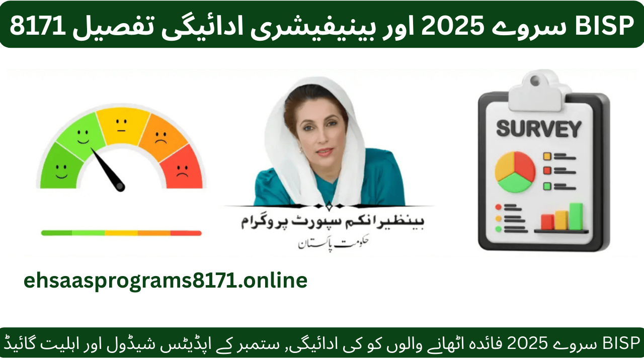 BISP Survey 2025 Beneficiary Payment A Complete Guide