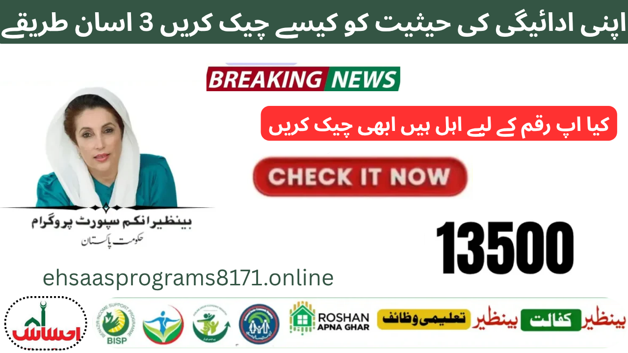 8171 Ehsaas Phase 3 Payments