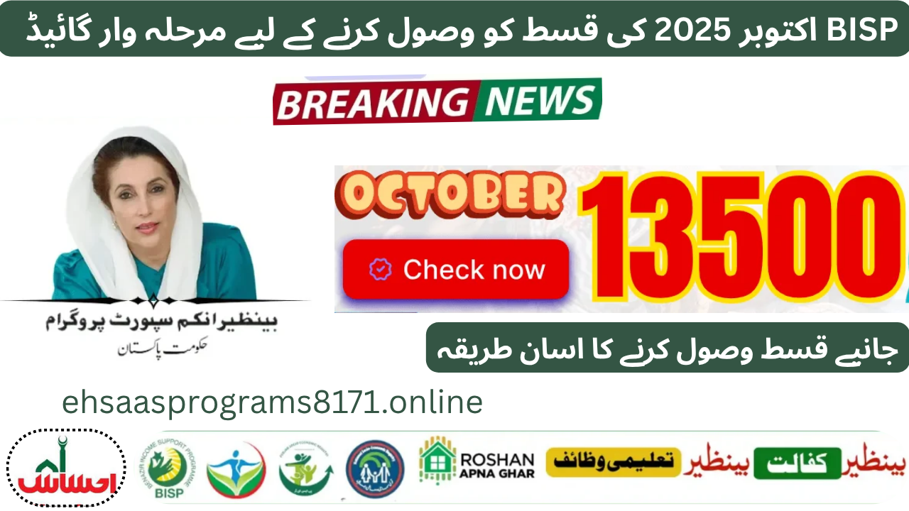 BISP 8171 October Payment 13500