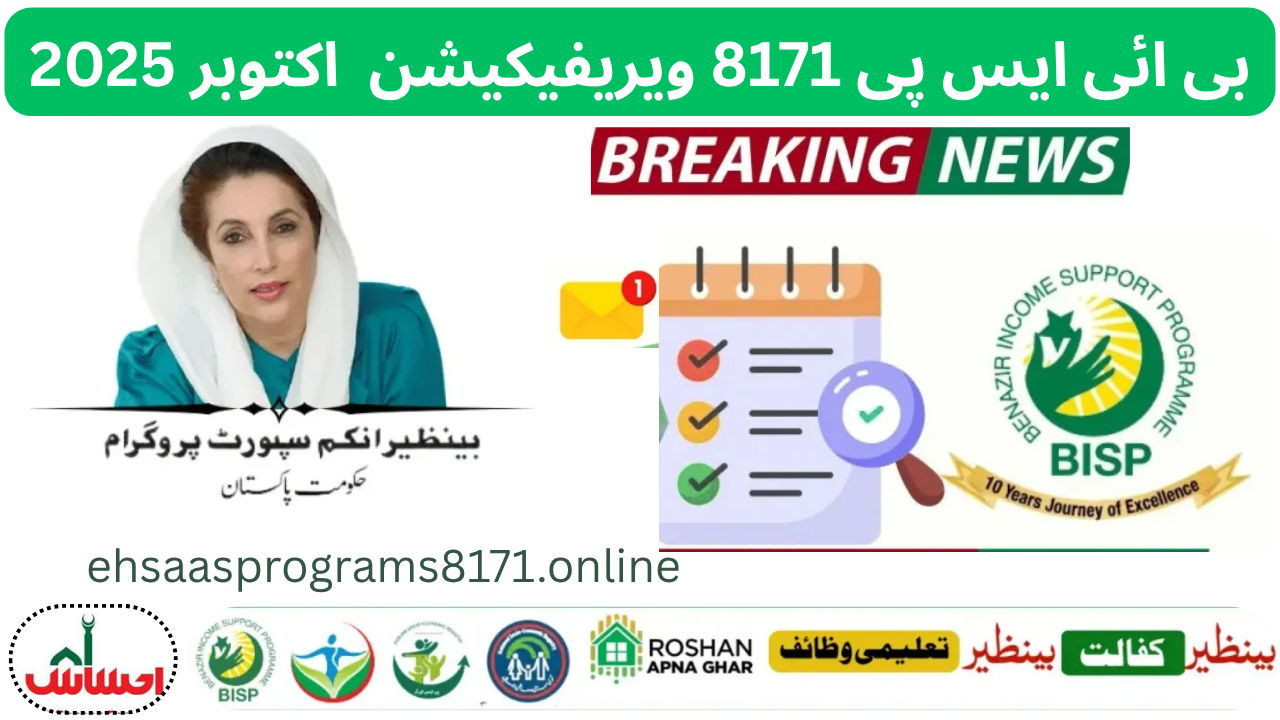 BISP 8171 Verification October 2025