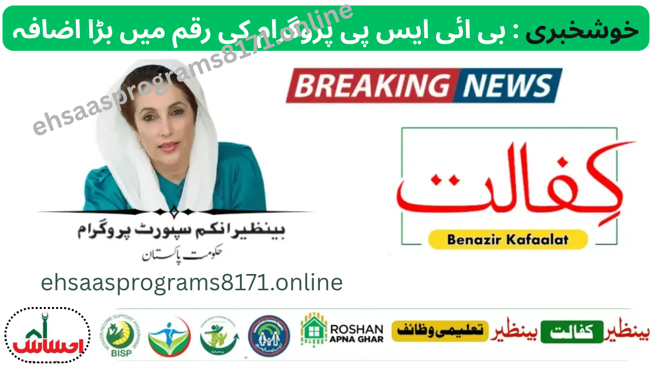 Ehsaas Kafalat Payment Families